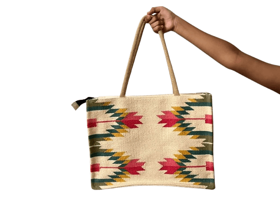 Craftinence Boho Sutra Tulip Pro Shoulder Tote Bag