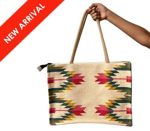 Craftinence Boho Sutra Tulip Pro Shoulder Tote Bag - Suspire