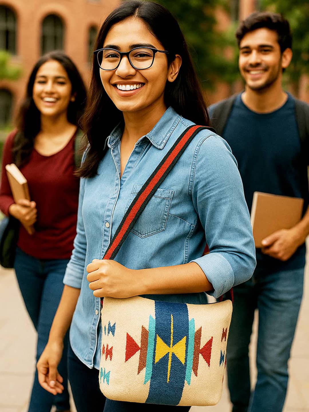 Craftinence Nomad Wanderlust Satchel - Wave - Suspire