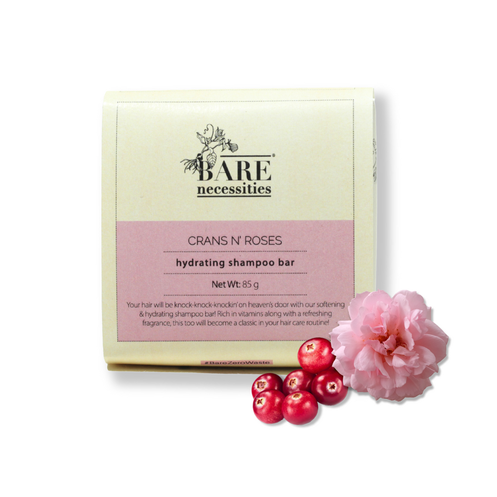 Bare Necessities Crans n' roses anti hairfall shampoo bar- 85g