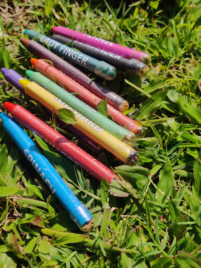 Plantable seed crayons | non- toxic colours