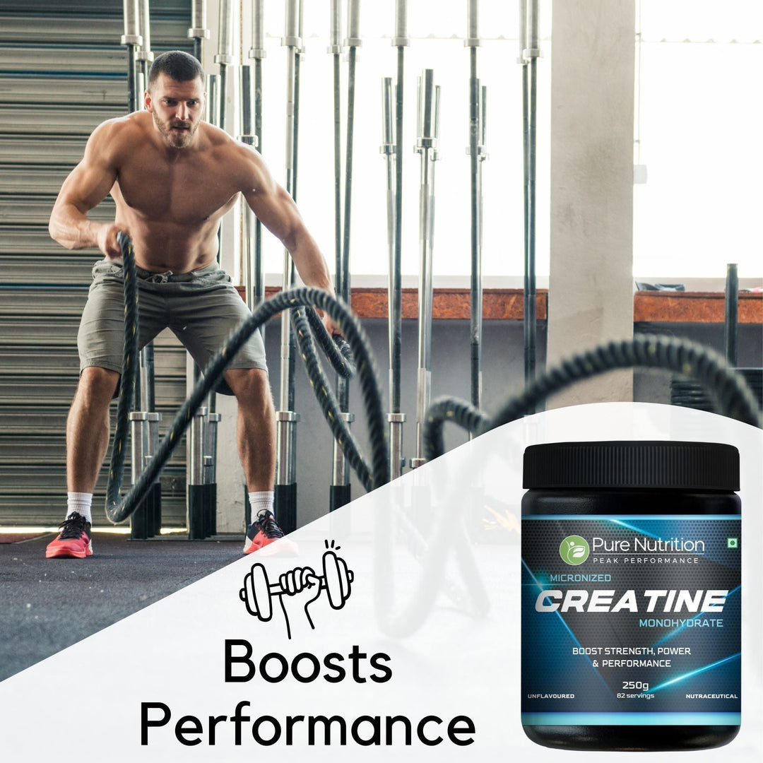 Micronised Creatine Monohydrate Powder – Unflavored | Strength & Performance