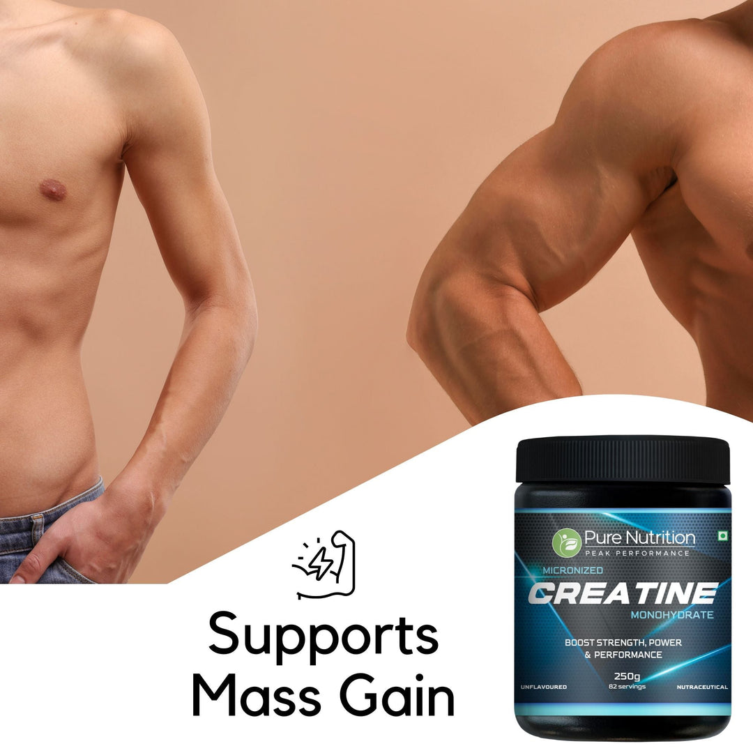 Micronised Creatine Monohydrate Powder – Unflavored | Strength & Performance