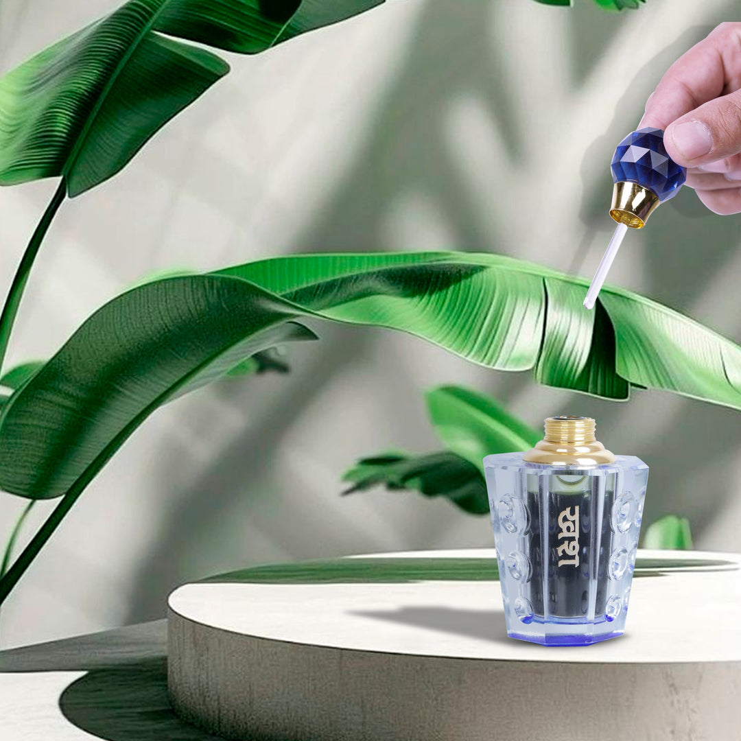 Bamboology Trends Itra/Attar Khus (Vetiver) a Masculine Natural Perfume for Aromatherapy and Wellness Benefits