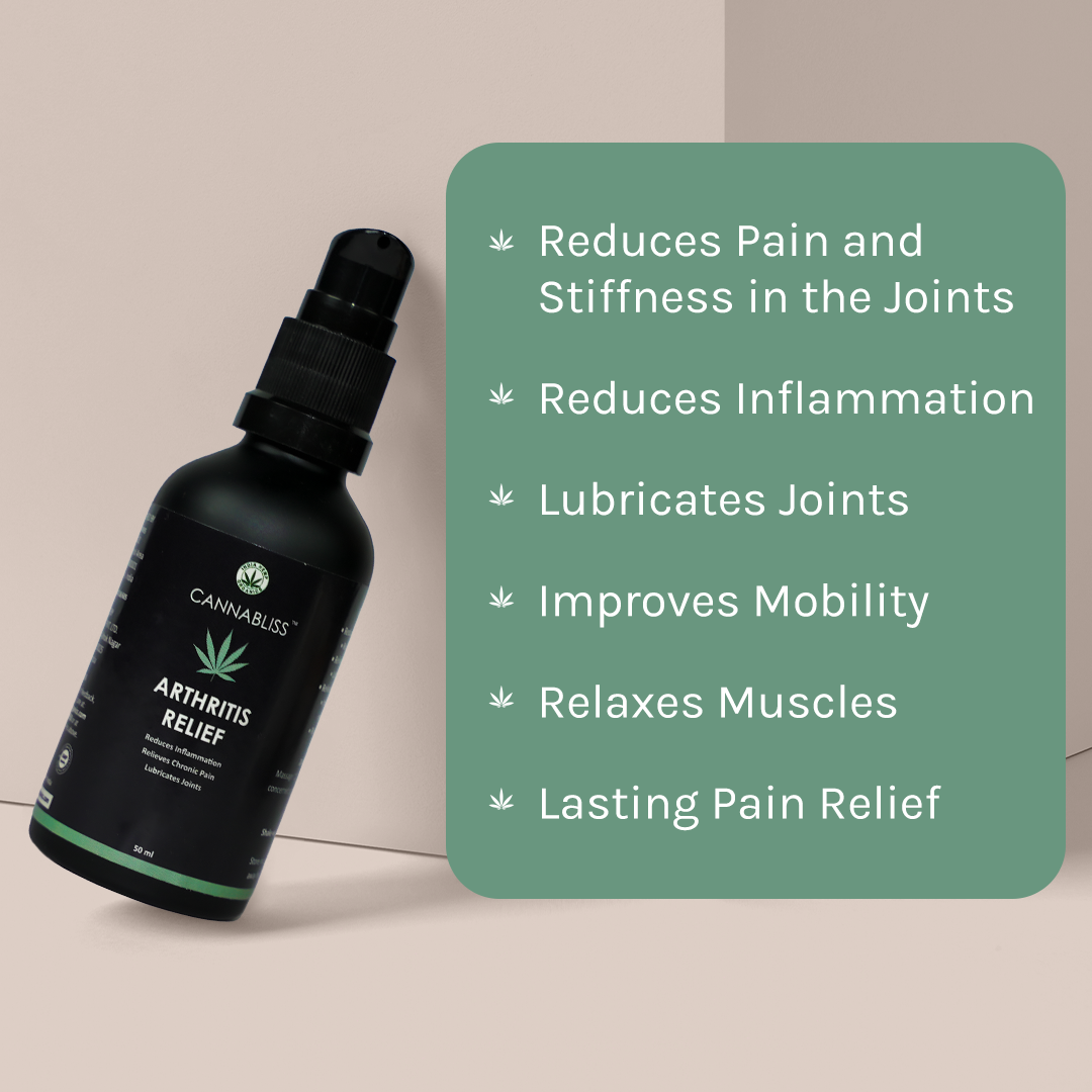 India hemp Organics Cannabliss Arthritis Relief 50ml