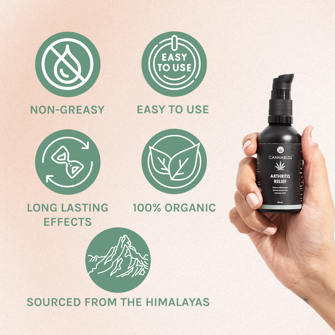 India hemp Organics Cannabliss Arthritis Relief 50ml