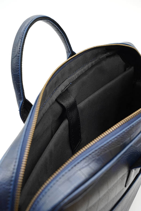 A and S Accessories Croco print laptop bag 38 cm