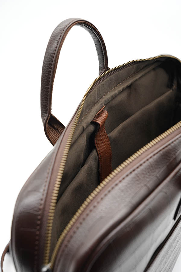 A and S Accessories Croco print laptop bag 38 cm