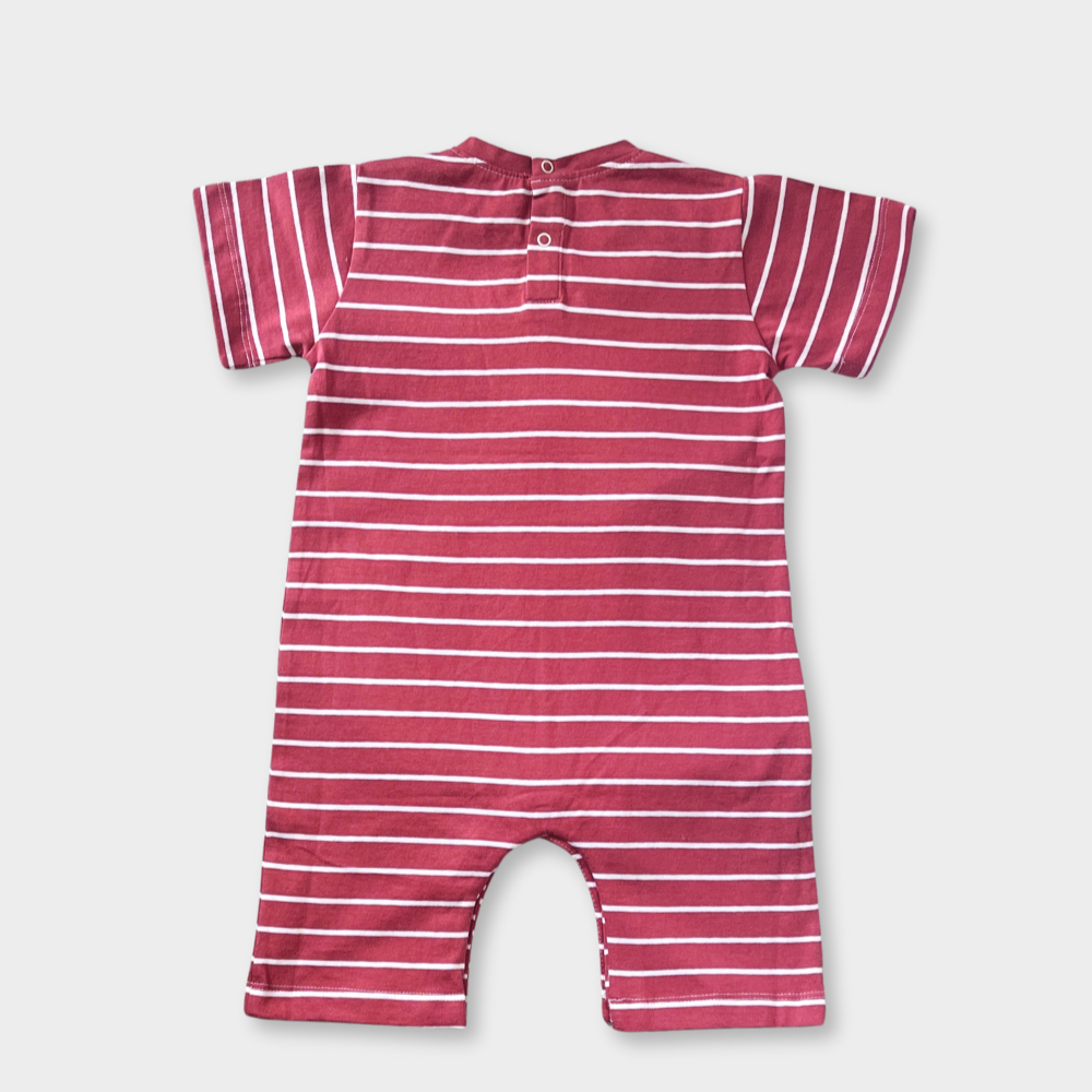 Momokos Breezy Days / Cuddly Coral Romper