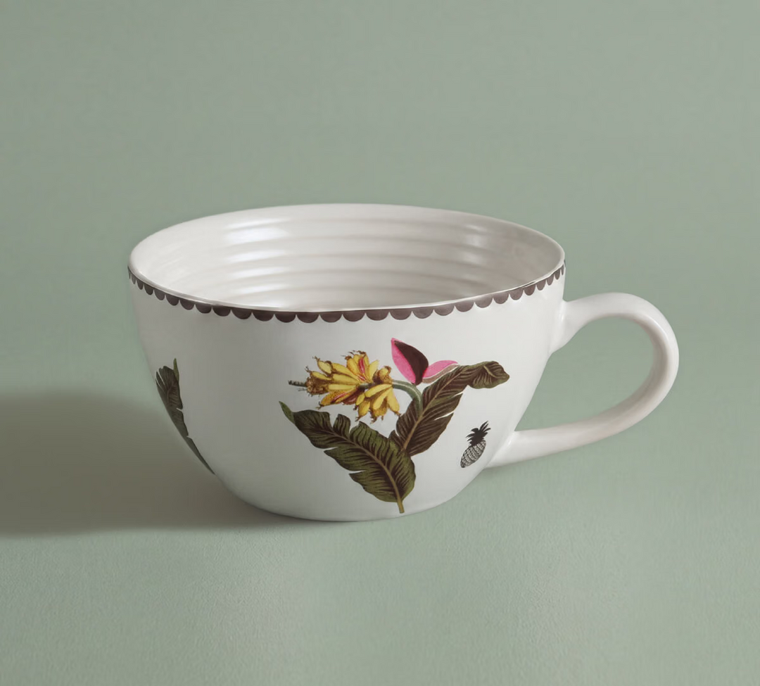Travellers Garden Cup and Saucer Set of 4