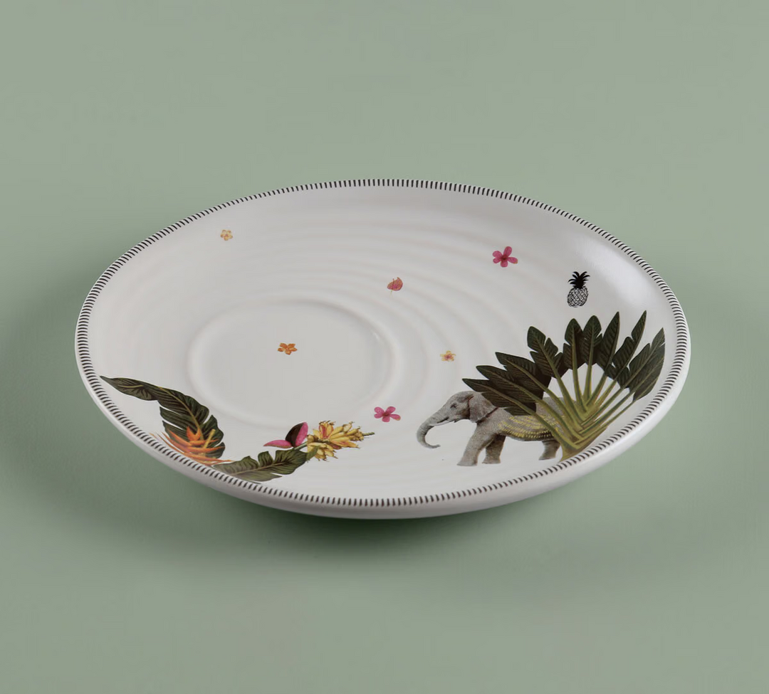 Travellers Garden Cup and Saucer Set of 4