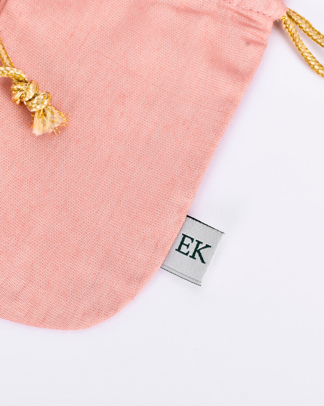 Ecokari Muslin jewellery potli (set of 2)