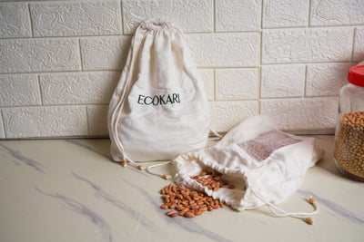 Bamboo foodgrains storage bag