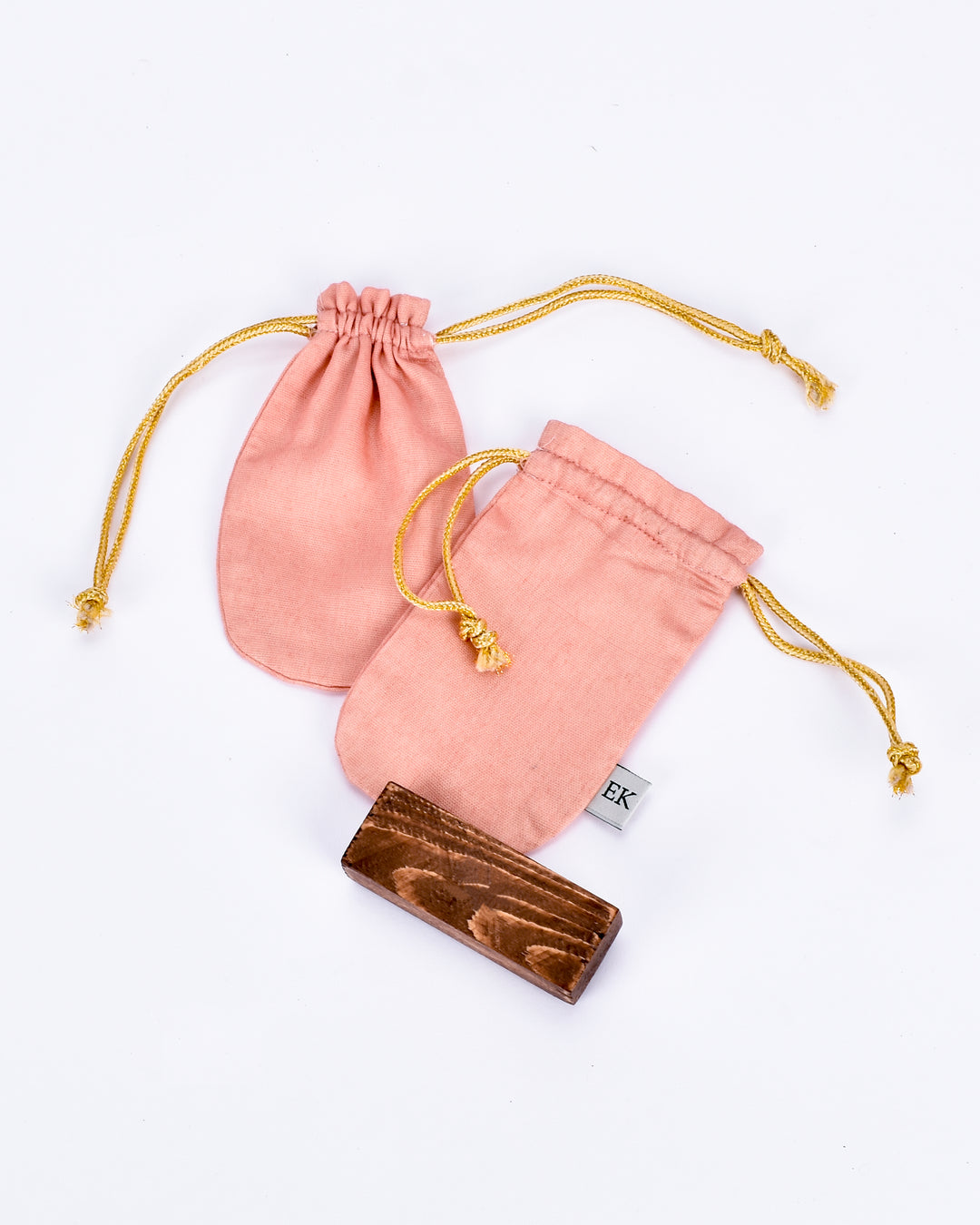 Ecokari Muslin jewellery potli (set of 2)