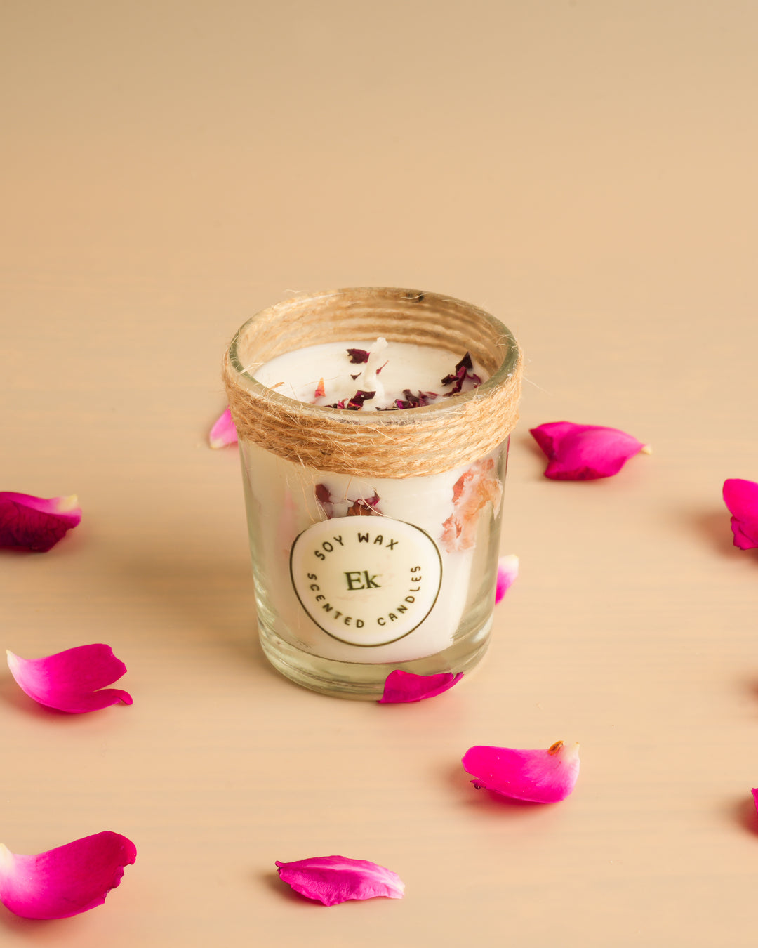 Ecokari Soy wax candles | scented with natural flowers