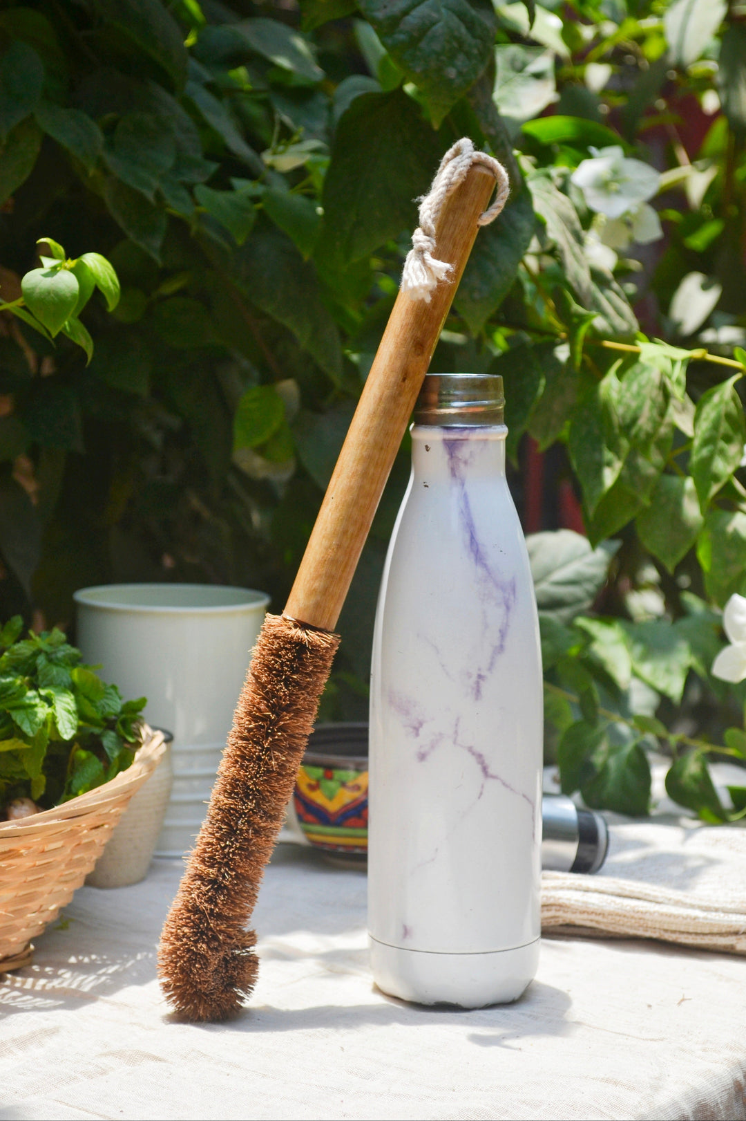 Almitra Sustainables Coconut Fiber - Premium Bottle Cleaner