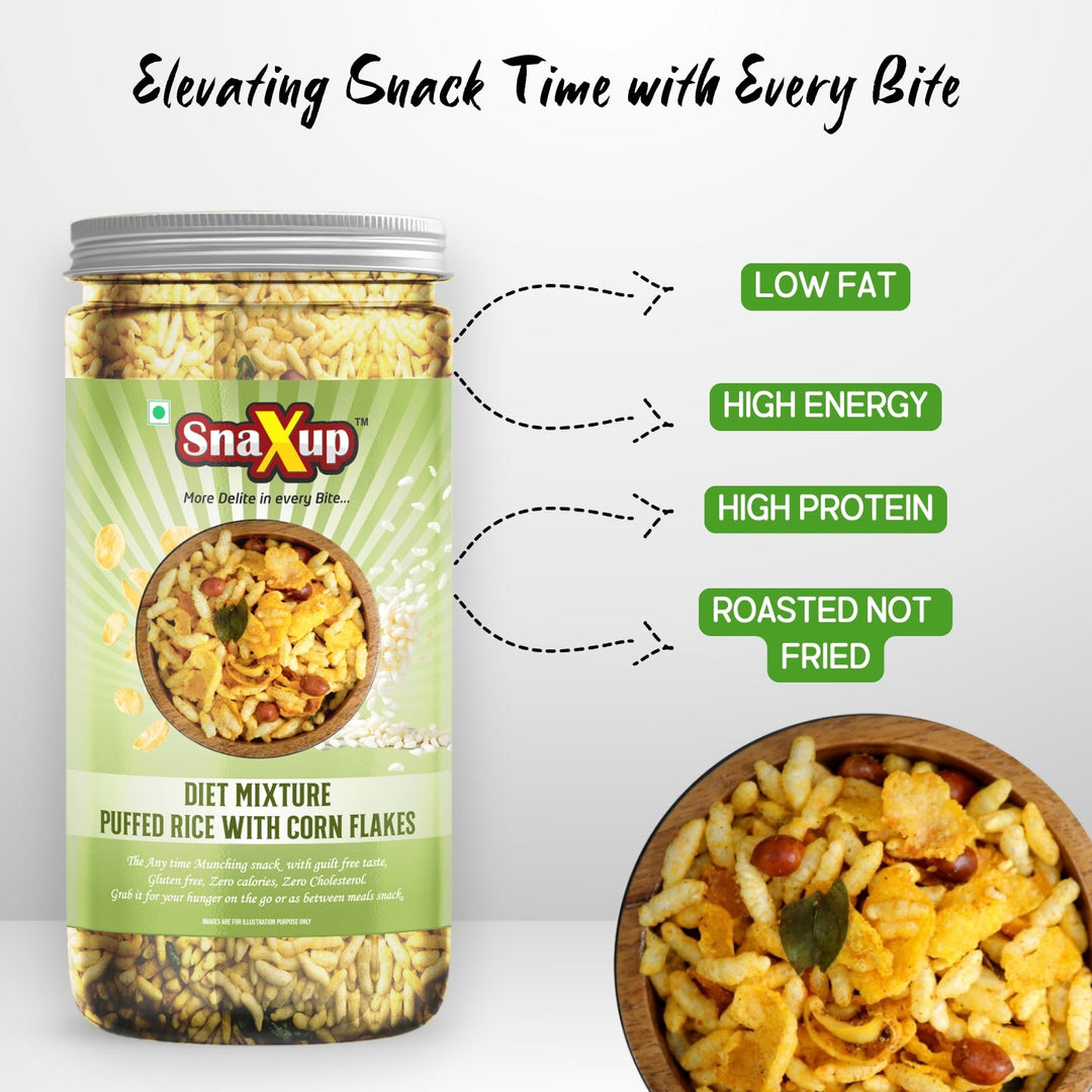 Diet Mixture Puffed Rice With Corn Flakes 250 g