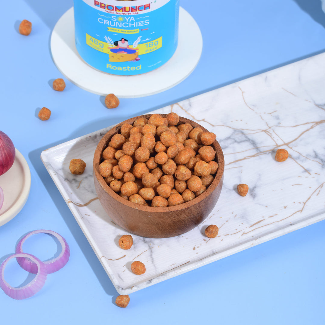 Cheese & Onion Soya Crunchies - 270gm