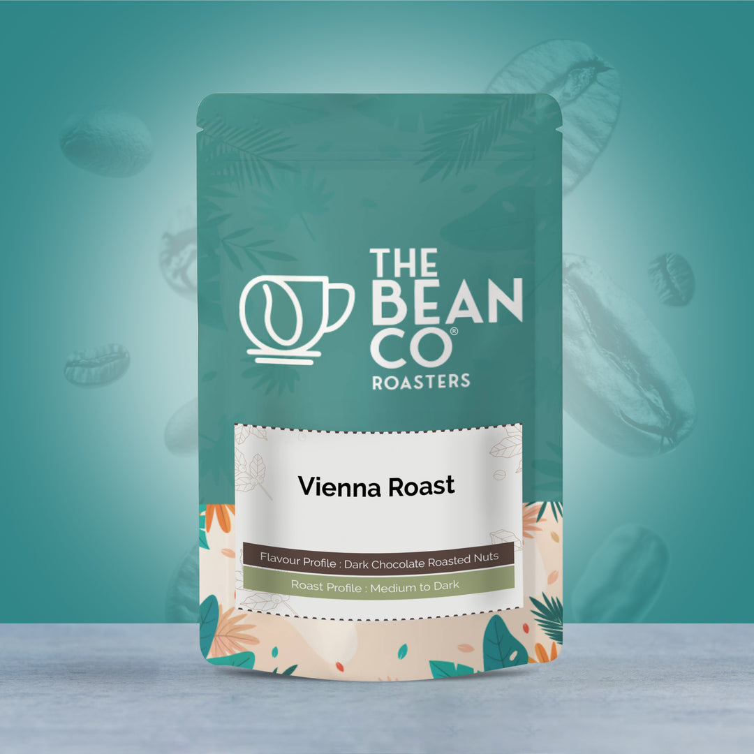 The Bean Co Roasters Vienna Roast Coffee Grounds | Medium-Dark Roast | Aromatic, Full-Bodied & Smooth | Freshly Roasted Premium Coffee