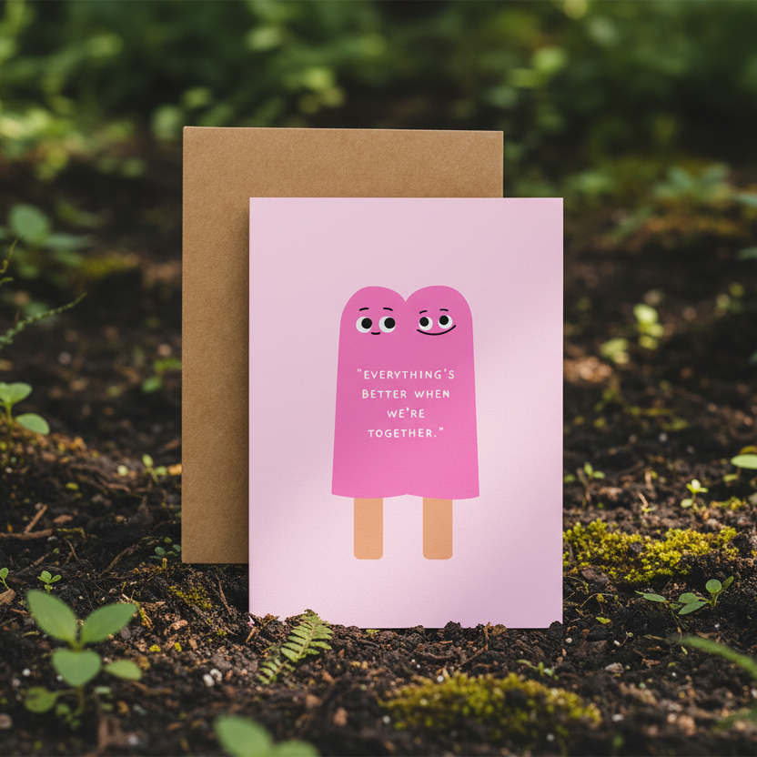 Everything Is Better When We Are Together Plantable Greeting Card