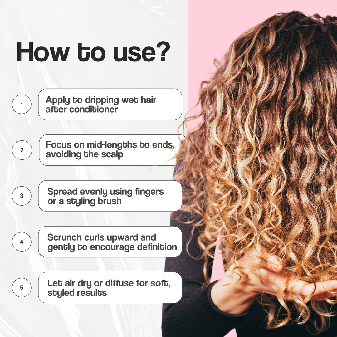 The Curl  Co Wavy Glow Routine