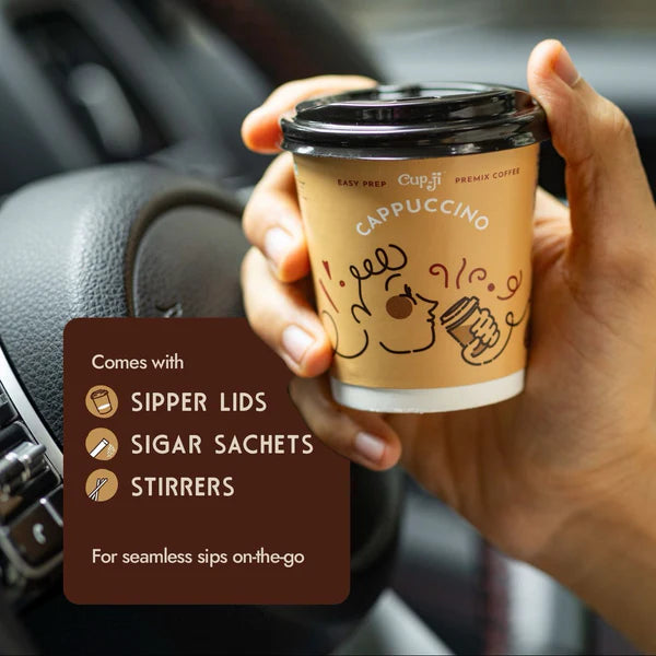 Cupji Cappuccino | Bold & Frothy Coffee