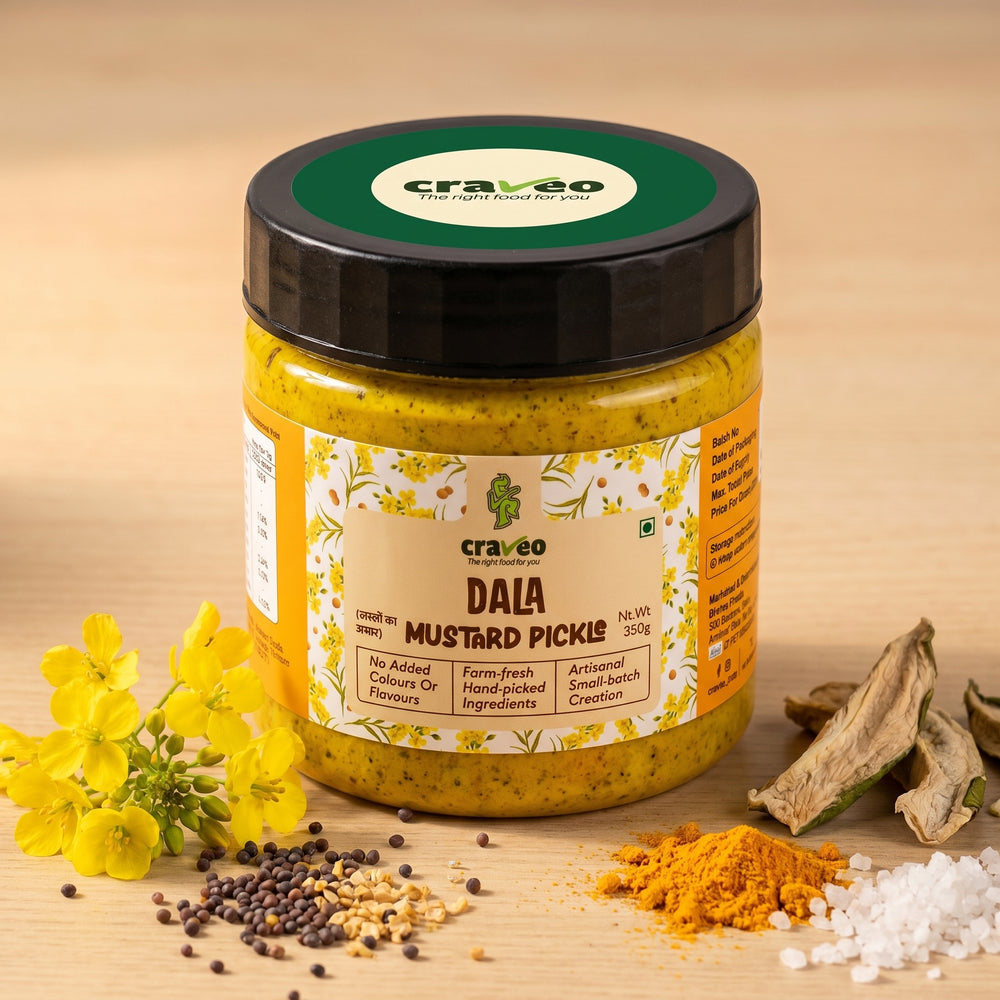 Craveo Dala ( Mustard Pickle )
