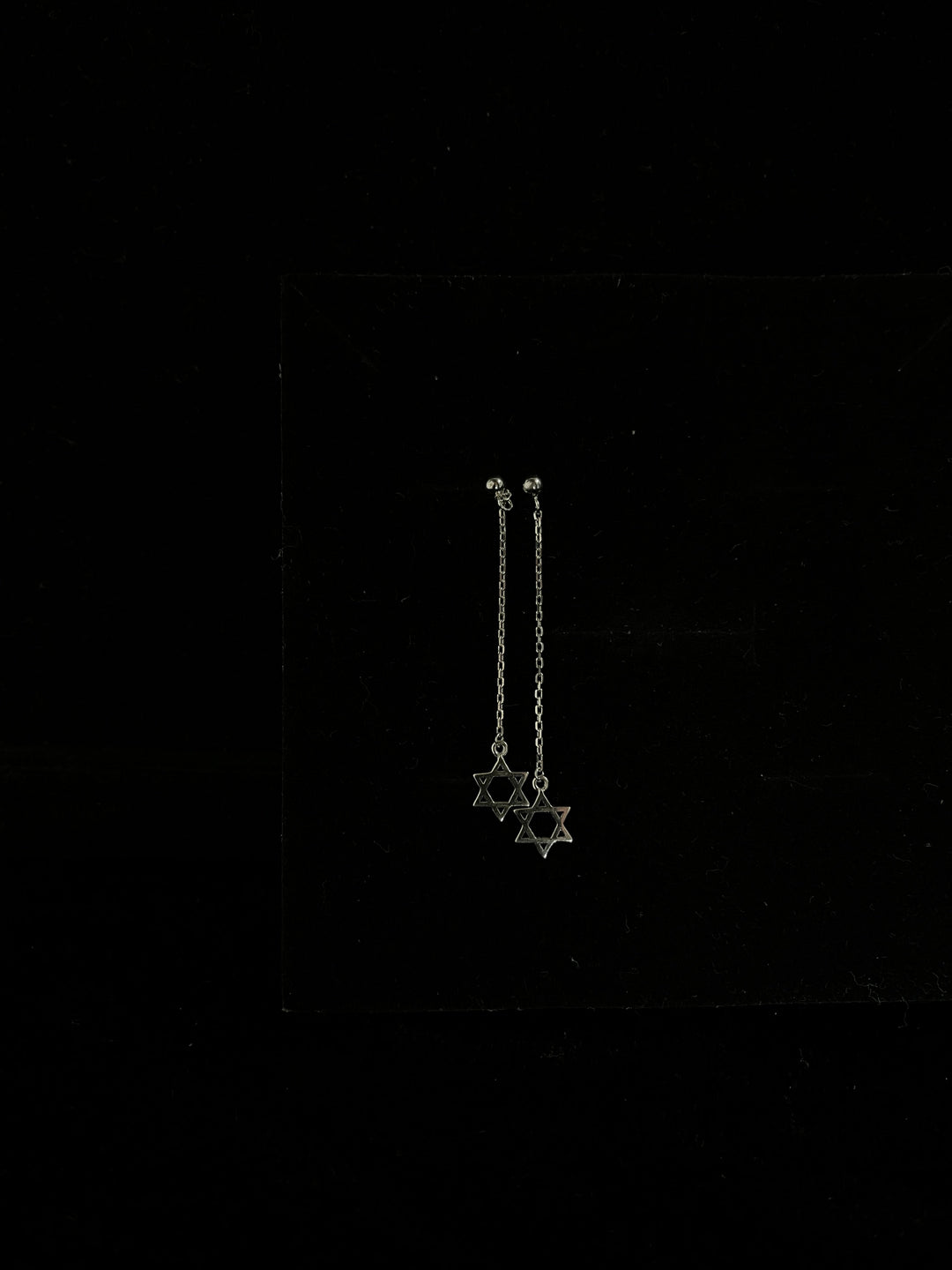 Dangling Star Sterling Silver Ear Ring - Suspire