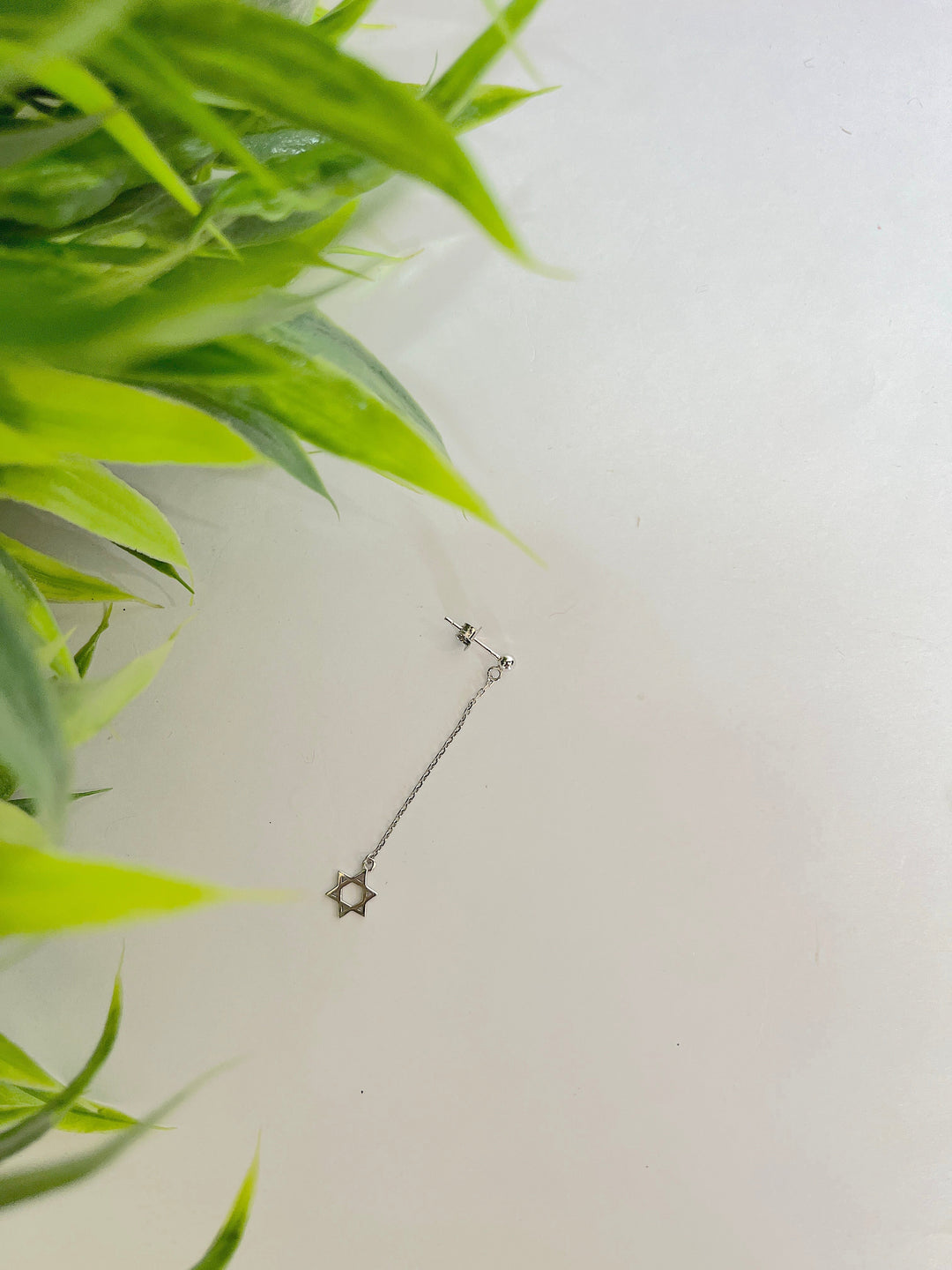 Dangling Star Sterling Silver Ear Ring - Suspire