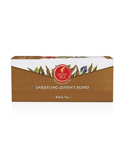 Julius Meinl Darjeeling Queens Blend Black Tea - Pack of 25 Tea Bags