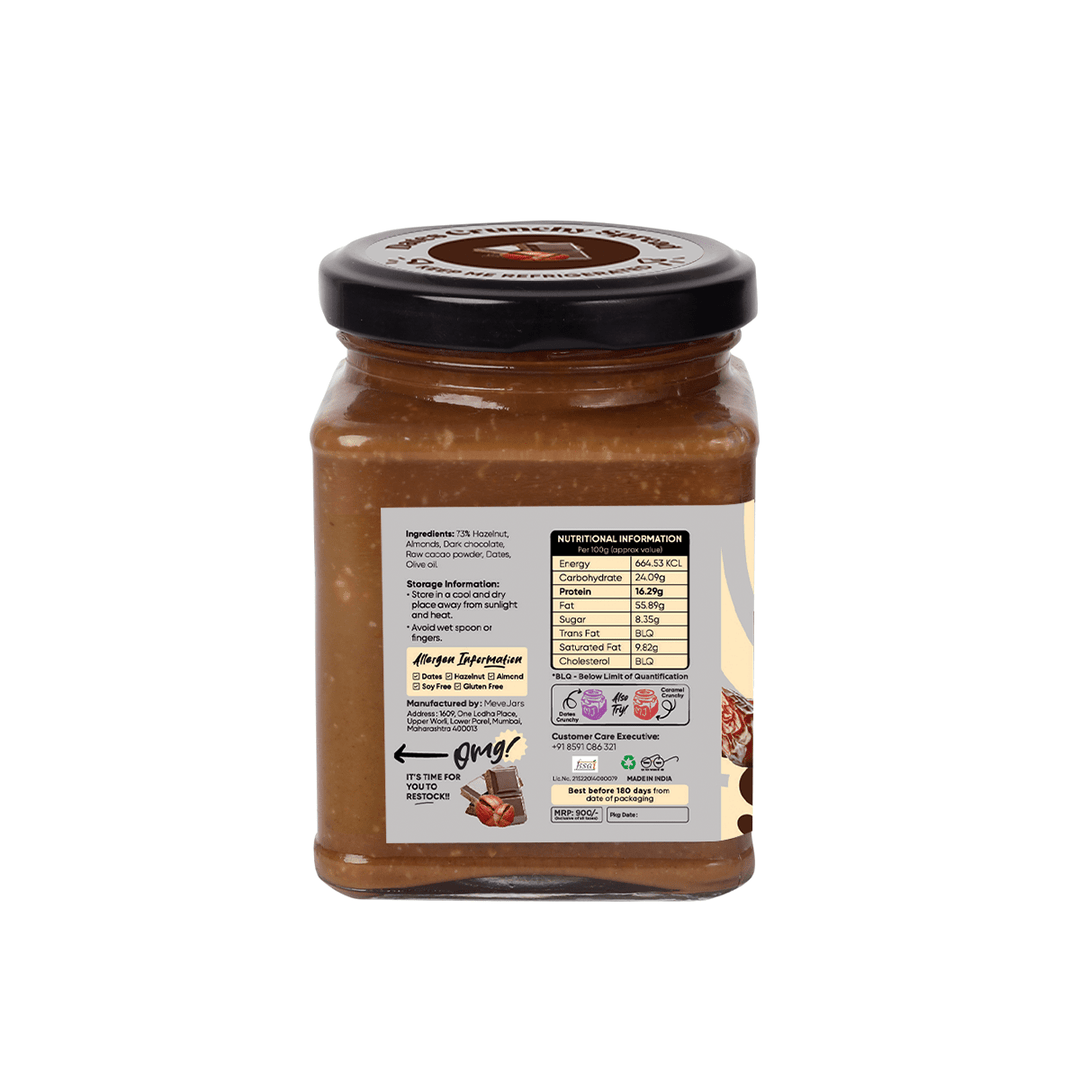 DATES CHOCOLATE SPREAD – Crunchy - Suspire
