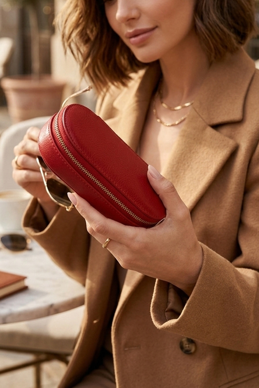Eyewear Case Vegan Leather
