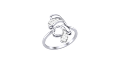 Diamond By Tilesh Paisley Elegance Diamond Ring