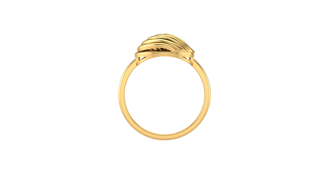 Diamond By Tilesh Bold Leaf Statement Ring