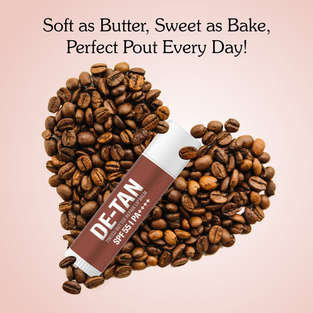 De - Tan Tinted Butter Lip Balm SPF 55PA++++ - Suspire