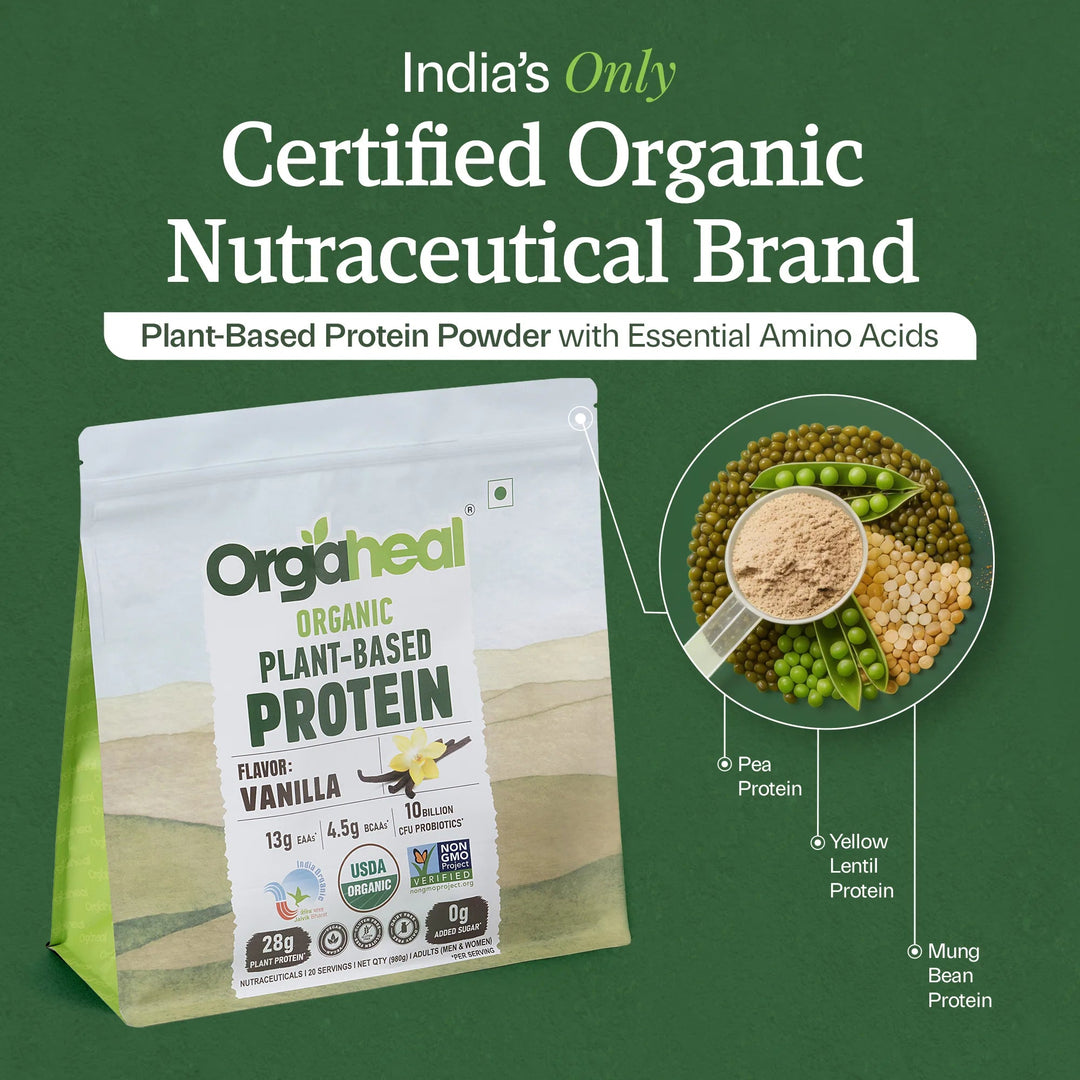 Organic Plant-Based Protein Vanilla