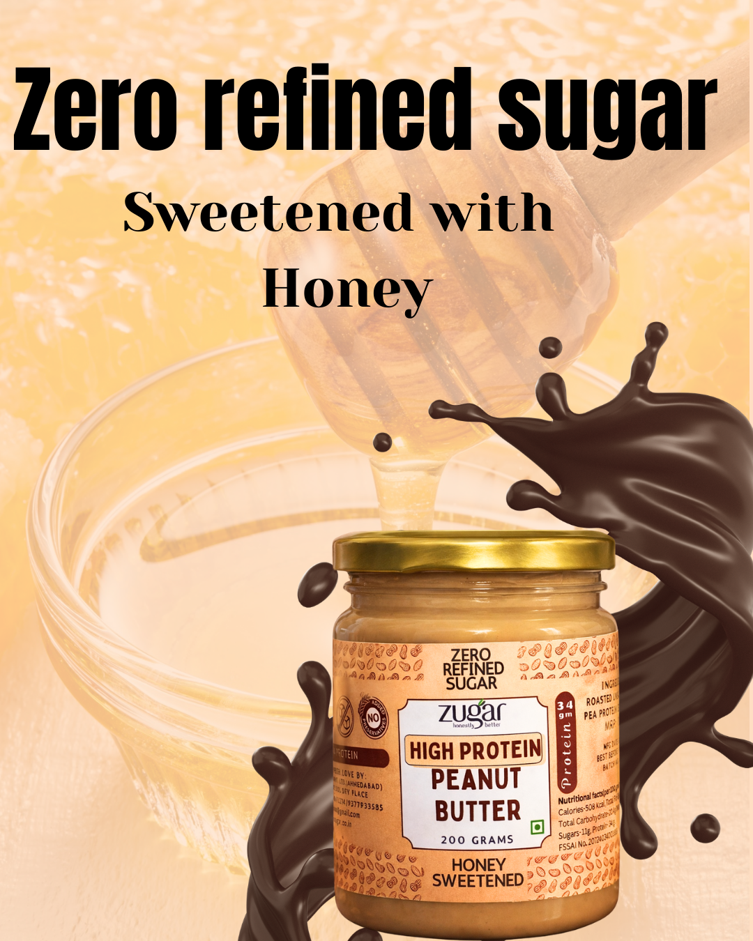 High Protein Peanut Butter 