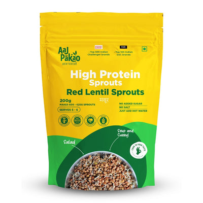 Dehdrated Red Lentil Sprouts, pack of 3, 600. grams