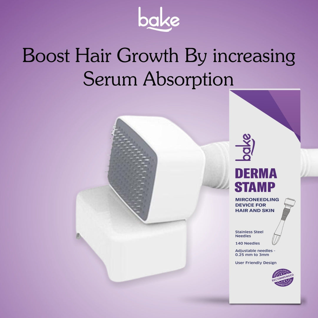 Derma Stamp with Stainless Steel Adjustable Needles 0.25mm to 3mm - Suspire