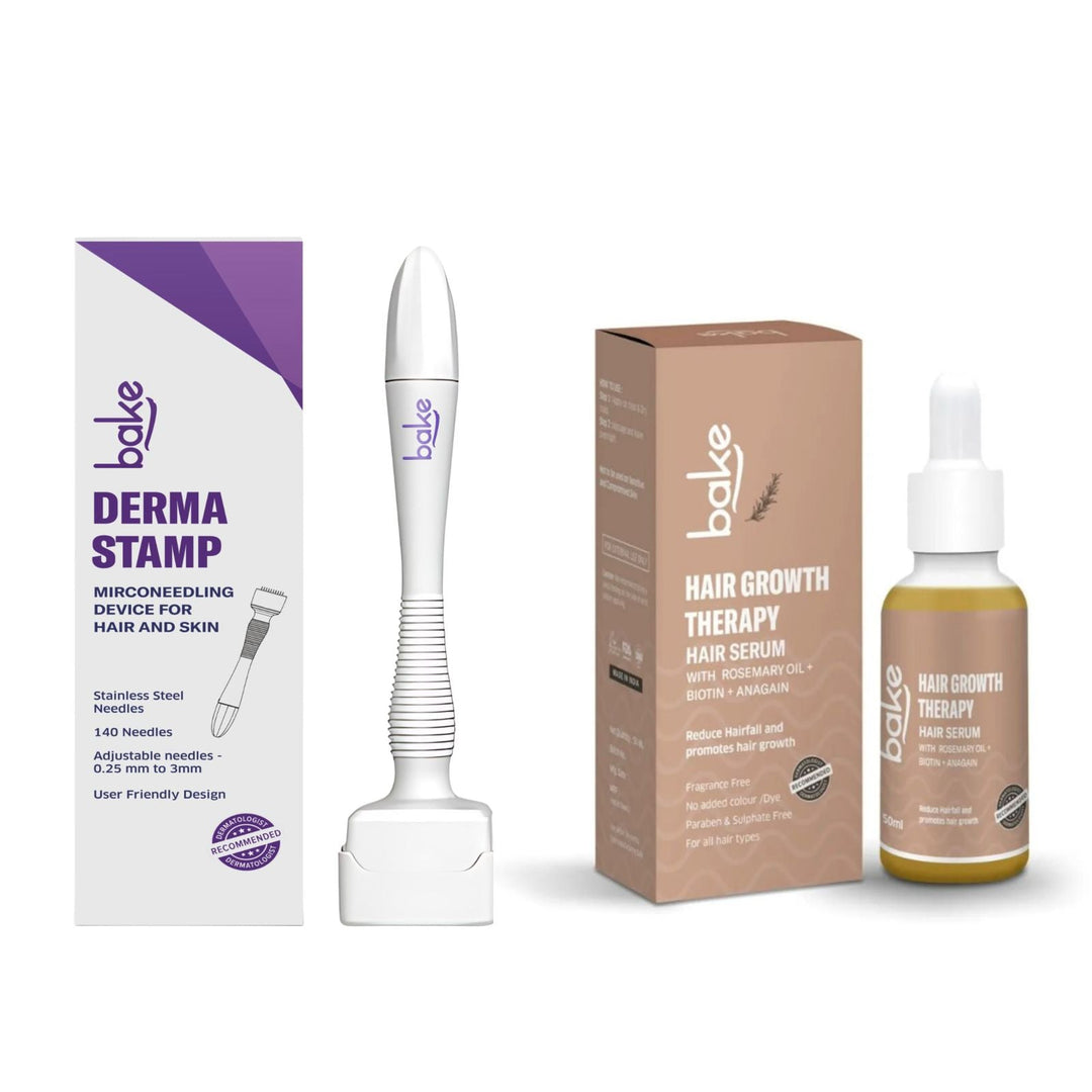 Derma Stamp with Stainless Steel Adjustable Needles 0.25mm to 3mm - Suspire