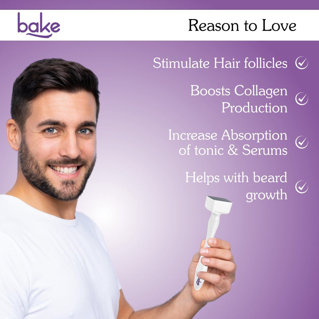 Derma Stamp with Stainless Steel Adjustable Needles 0.25mm to 3mm - Suspire