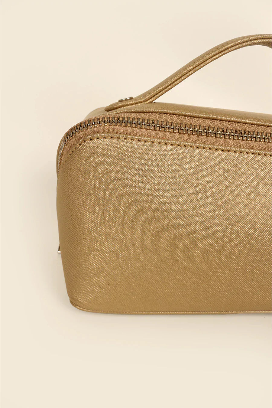 Emi Vegan Leather Toiletry Pouch