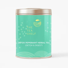 The Tea Shelf Detox Peppermint Herbal Tea 50gms