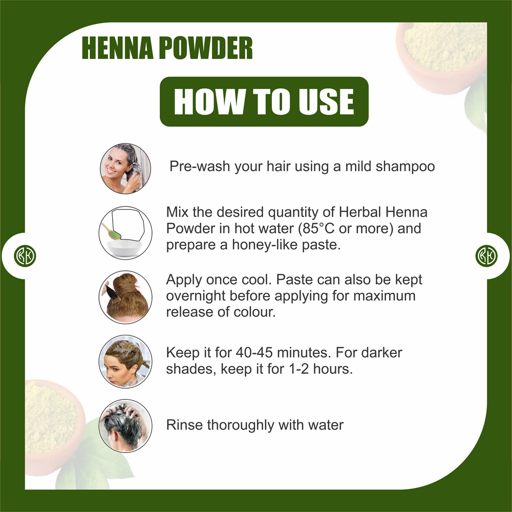 Khadi Care Herbal HENNA POWDER- 100g
