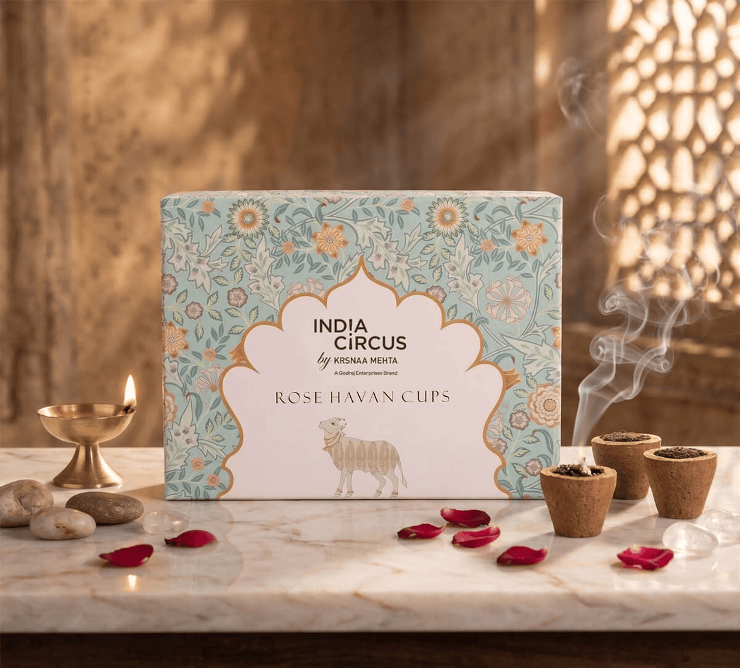 Rosea Sambrani Havan Cups Set of 10 Cups