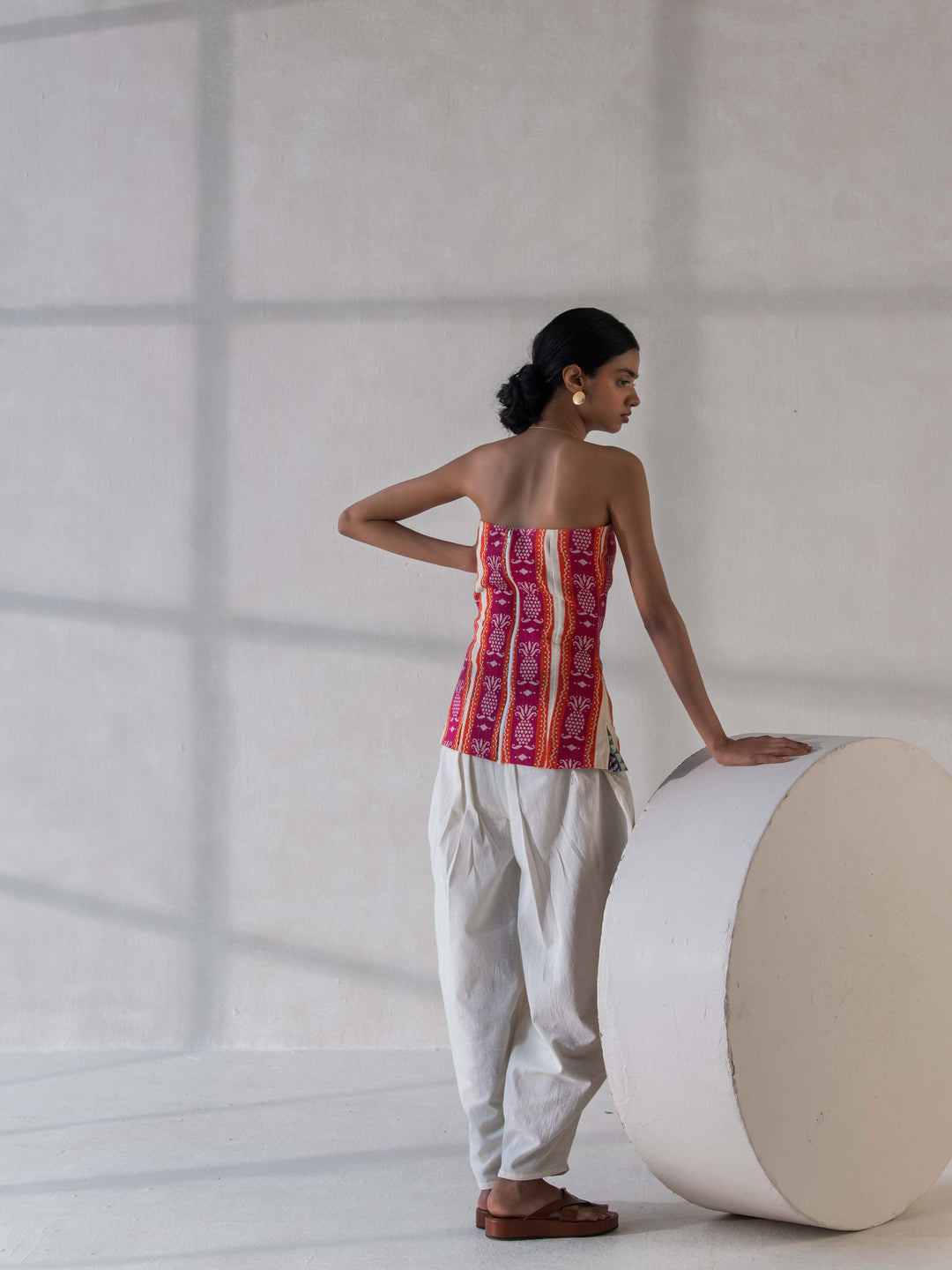 Dhwani Choksi Dhoti Pants - Off White - Suspire