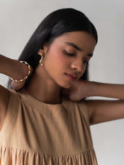 Dhwani Choksi Flared Gathered Dress