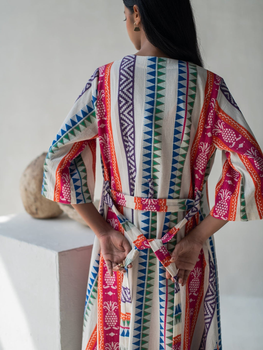 Dhwani Choksi Spaghetti Sleeve Aline Dress - Suspire