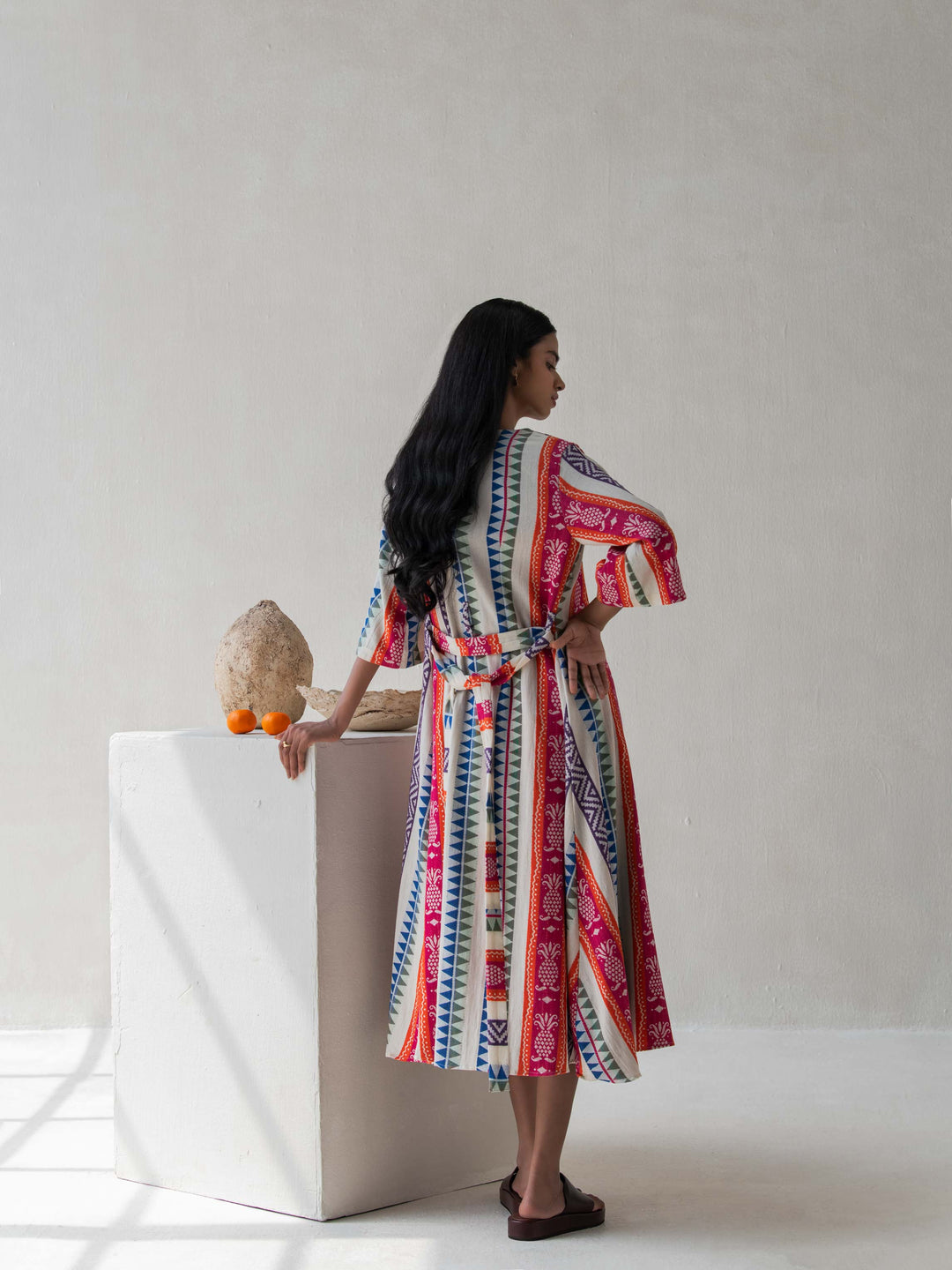 Dhwani Choksi Spaghetti Sleeve Aline Dress - Suspire