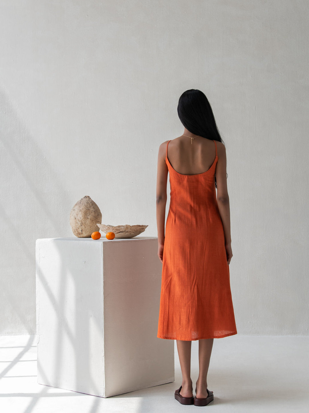 Dhwani Choksi Spaghetti Sleeve Aline Dress - Suspire